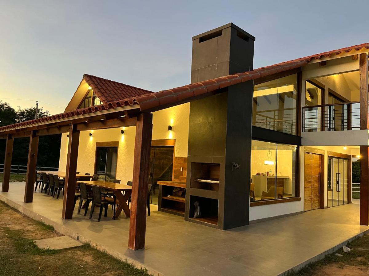 Cabana Los Sauces En Buena Vista Santa Cruz Bagian luar foto